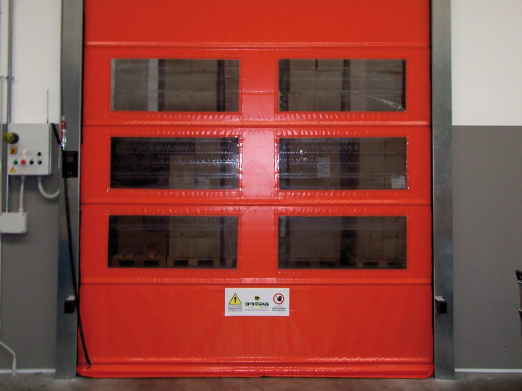 Porta rapida ad avvolgimento per aziende